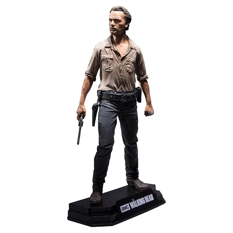 10cm The Walking Dead Season 8 Rick Grimes Daryl Dixon Negan Hot Action figure toys collection doll Christmas gift with box - Image 5