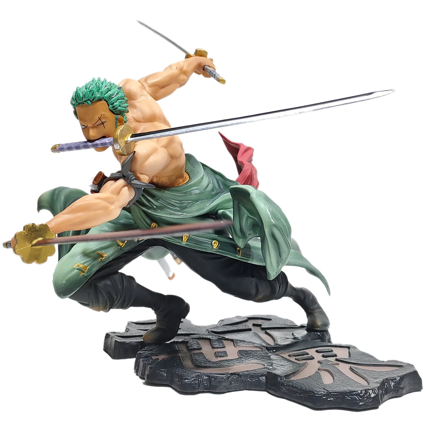 One Piece 10CM Figure Toys Anime GK Roronoa Zoro Three-blade Sa-maximum PVC Action Collection Figurine Models Dolls Gifts Kids - Image 7