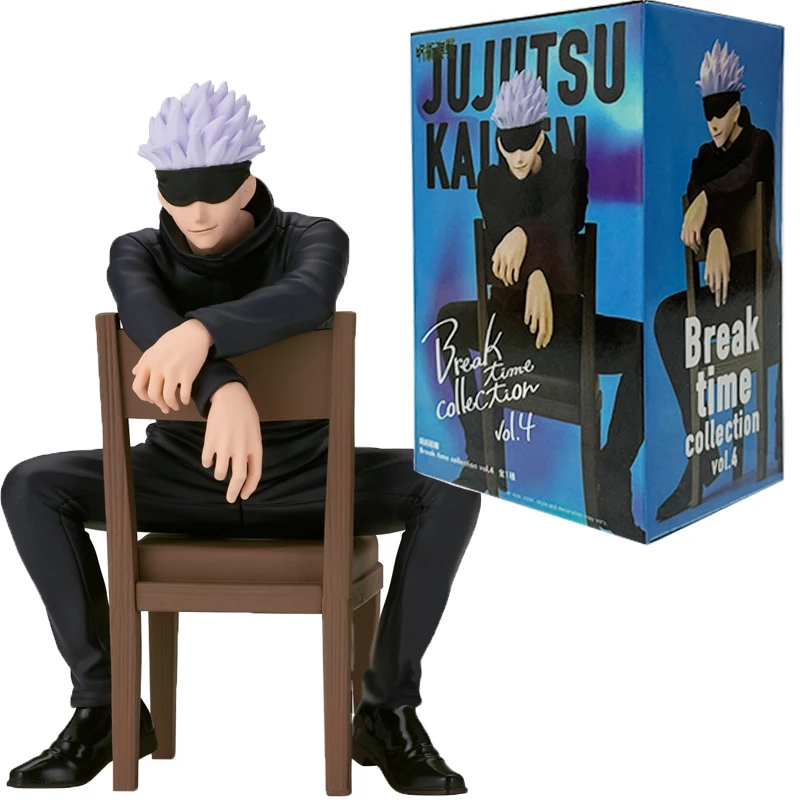 11cm New Gojo Satoru Anime Jujutsu Kaisen Action Figure Itadori Yuji Seated Noodle Stopper Model Toys Japanese Dolls Hobbies