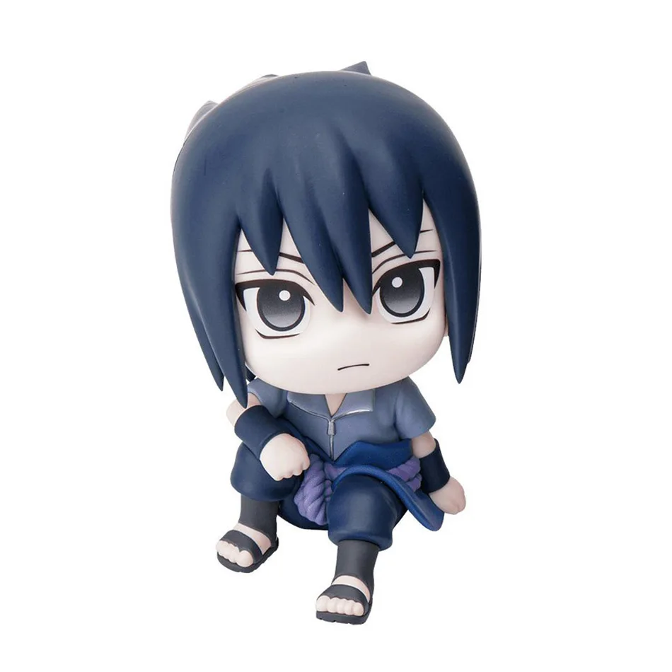 9cm Naruto Anime Figure Naruto Kakashi Action Figure Q Version Kawaii Sasuke Itachi Figurine Car Decoration Collection Model Toy - Image 13