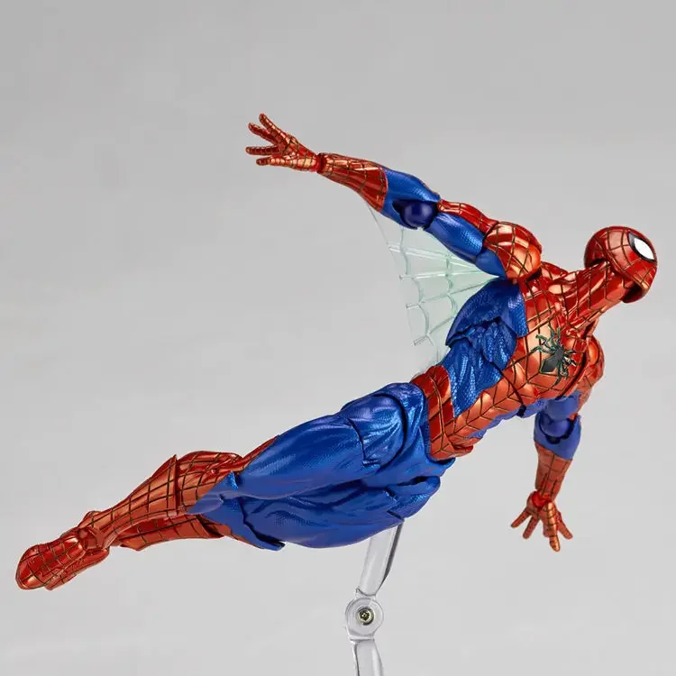 Bandai New Figuarts Marvel Spider Man Far From Home Peter Parker Marvel Legend Action Figure Doll Model Collection Fans Gift