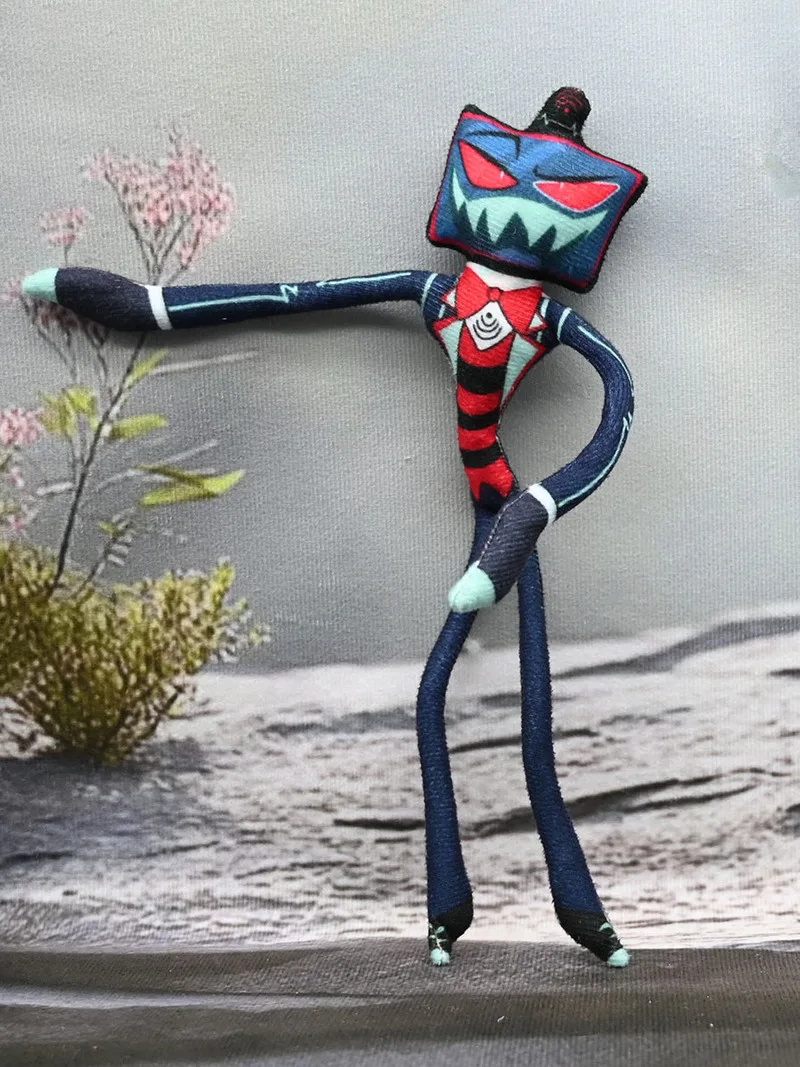 Alastor Hazbin Hotel Abstract Figure Articulated Poseable Doll With Wire Skeleton Movable Joints Collectible Figurine For Fans - Image 3