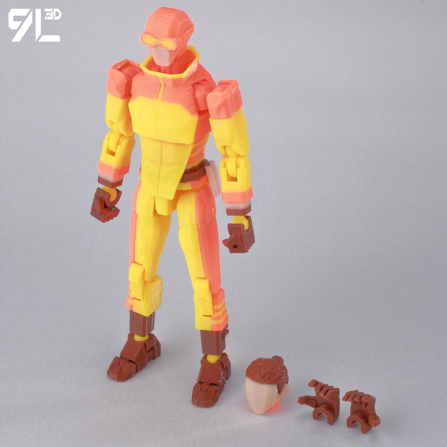 9L3D Superhero Team Invincible Boy Heroes Action Figure Lucky13 Dummy13 Multi-Colored T13 Multi-Jointed Collectible Toys Titan13 - Image 21