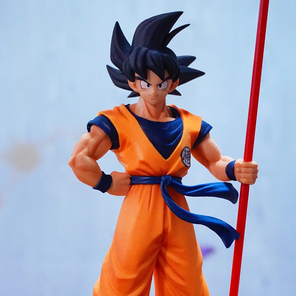 Hot Dragon Ball Son Goku Super Saiyan Anime Figure 22cm Goku DBZ Action Figure Model Gifts Collectible Figurines for Kids - Image 6