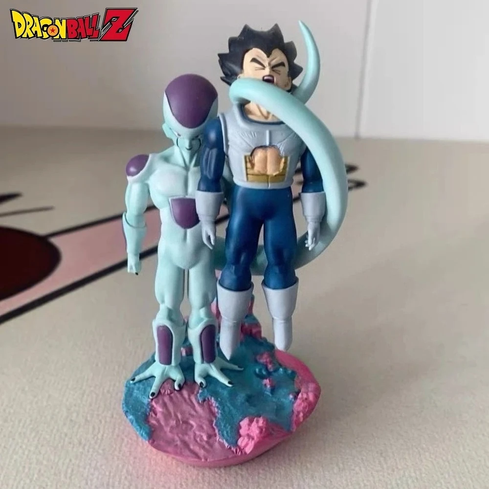 9.5cm/3.74in Anime Dragon Ball Figure Frieza and Vegeta Action Figures Pvc Collection Model Toys for Childre Gifts