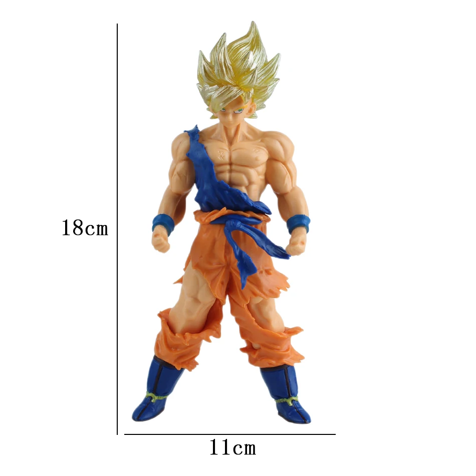 15-18cmAnime Dragon Ball Z Figure Super Saiyan Goku Vegeta Tien Shinhan Vegetto Action Figure Pvc Statue Collection Model Toys - Image 13