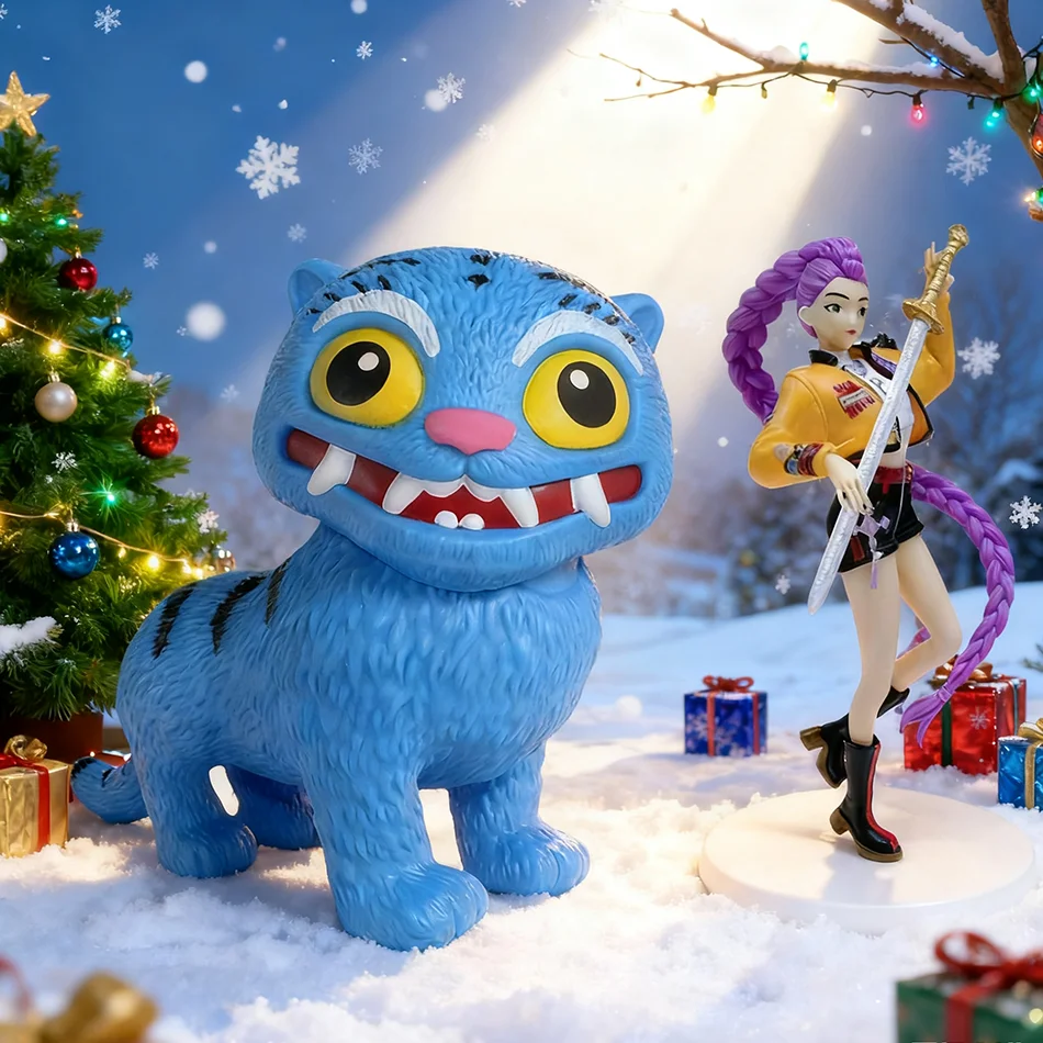 Best-Selling Kpop Anime Girl Group Action Figures 3pcs Standing Style Cute Desk Decor Game Collectibles Perfect Gift for Fans - Image 6