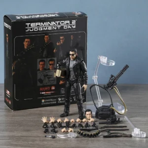 MAFEX No.199 Terminator 2: Judgement Day T-800 (T2 Ver.) Model Accessories Toy Gift Action Figure Hobbies