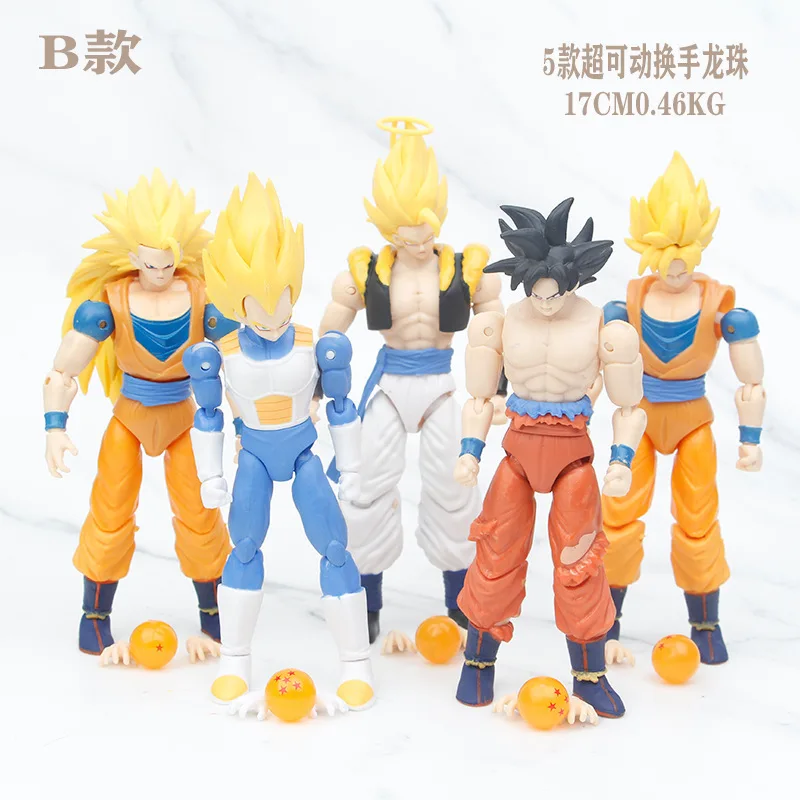 Dragon Ball Z Son Goku SSJ Battle Damage Legendary Super Saiyan Action Figure Model Toys Joint Movable Doll Christmas Present - Image 15