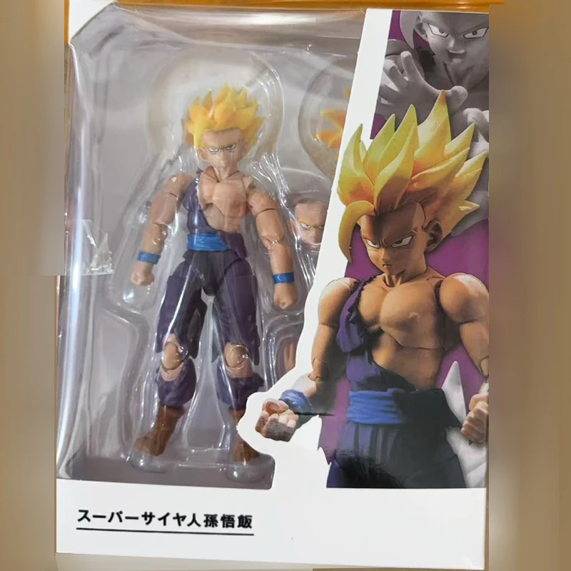 Shf Dragon Ball Son Gohan Action Figure PVC Movable Collection Doll Anime Super Saiyan ssj2 Gohan Trunks Figurine Model Toy Gift - Image 3