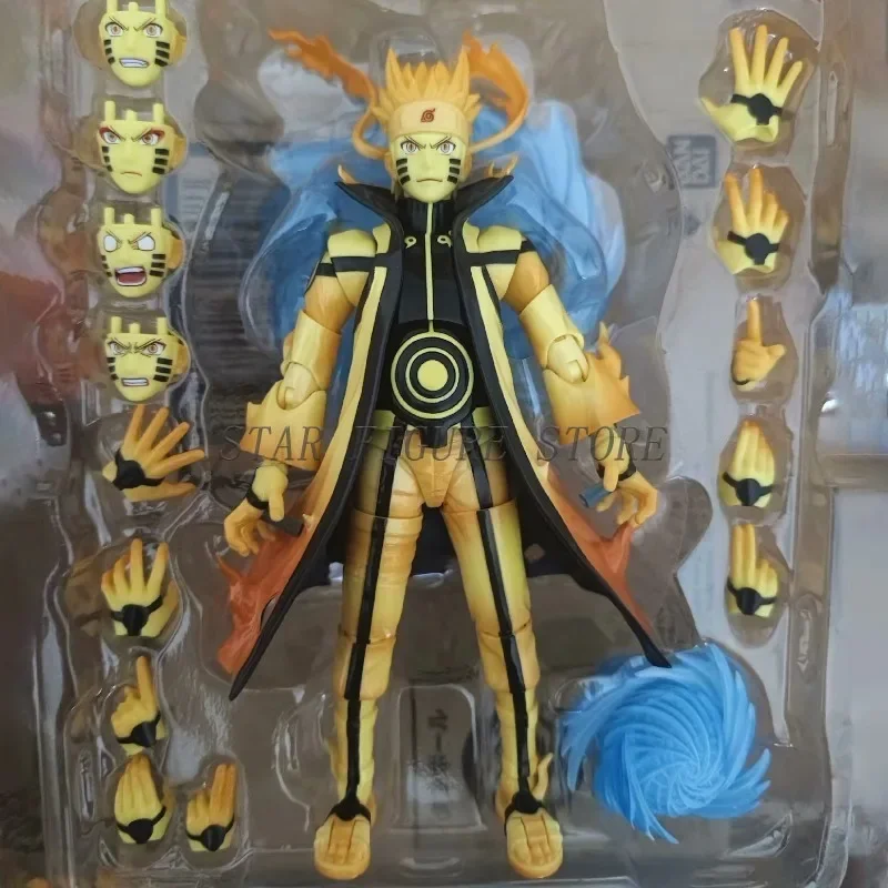 Anime Shf Uzumaki Naruto Action Figure Naruto Kurama Link Mode Courageous Strength That Binds Figurine PVC Model Toys Collection - Image 7
