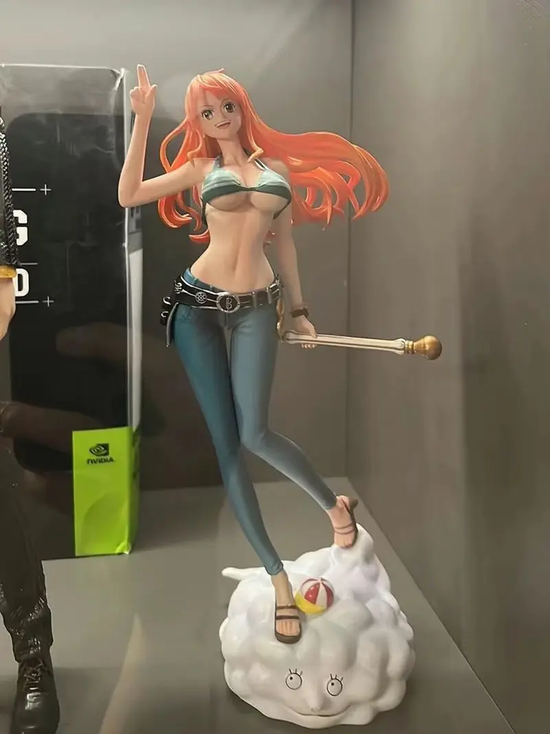 One Piece Anime 25cm C2 Nami Figure Two Years Later Beautiful Girl Pvc Model Statue Female Resonance Collectible Toys Gifts - Image 6