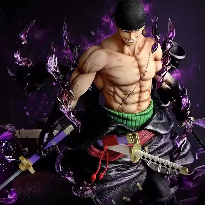 In Stock 25cm Anime One Piece Zoro Figures Sky Painting Roronoa Zoro Action Figures PVC Collection Model Toys Birthday Gifts - Image 5