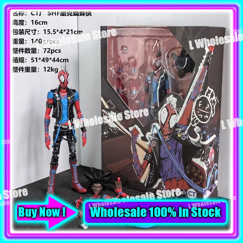 In Stock Mess Toys Superior Symbiote Scarlet Spider Ct Toys Spiderman Daredevil Batman Wolverine Anime Action Figure Gifts Toys - Image 9