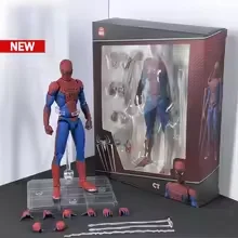 Ct Toys Spiderman Mafex 001 Peter Parker Andrew Garfield Action Figure - the Amazing Spider-Man Shf Anime Model Collectible Toy - Image 6