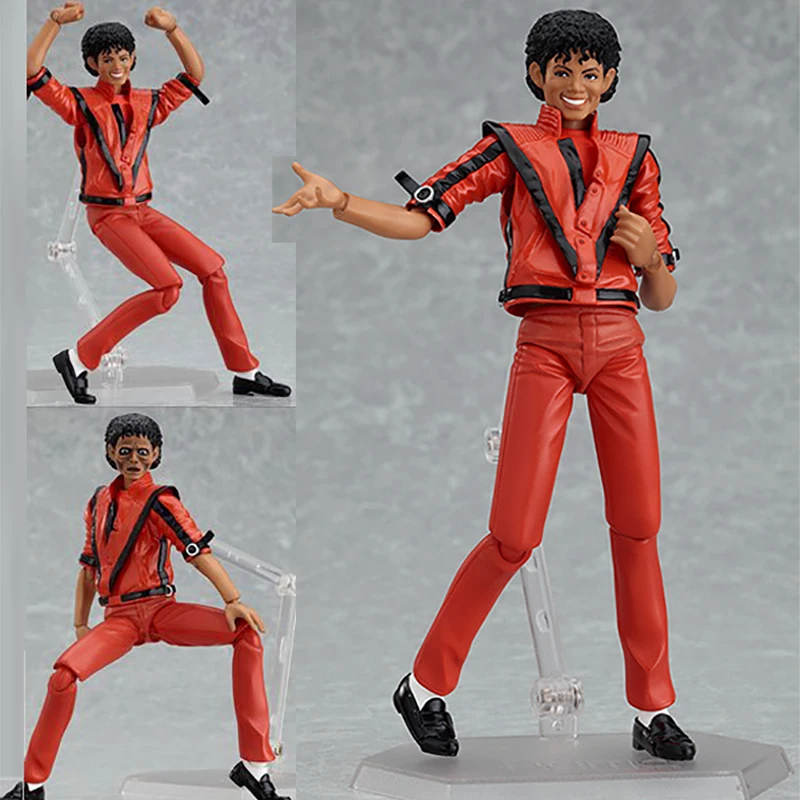 SHFiguarts Michael Jackson Action Figure White Suit Figma 096 Thriller MJ Classic Anime Toys Collection Model For Birthday Gift - Image 8