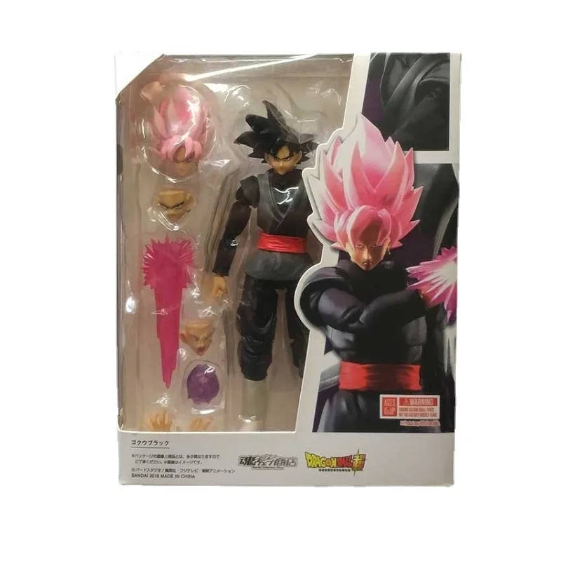 Shf Dragon Ball New Black Goku Saiyan Zamasu Pink-Jointed Action Figure Model Figurine Anime Collection Decoration Model Toys - Image 8