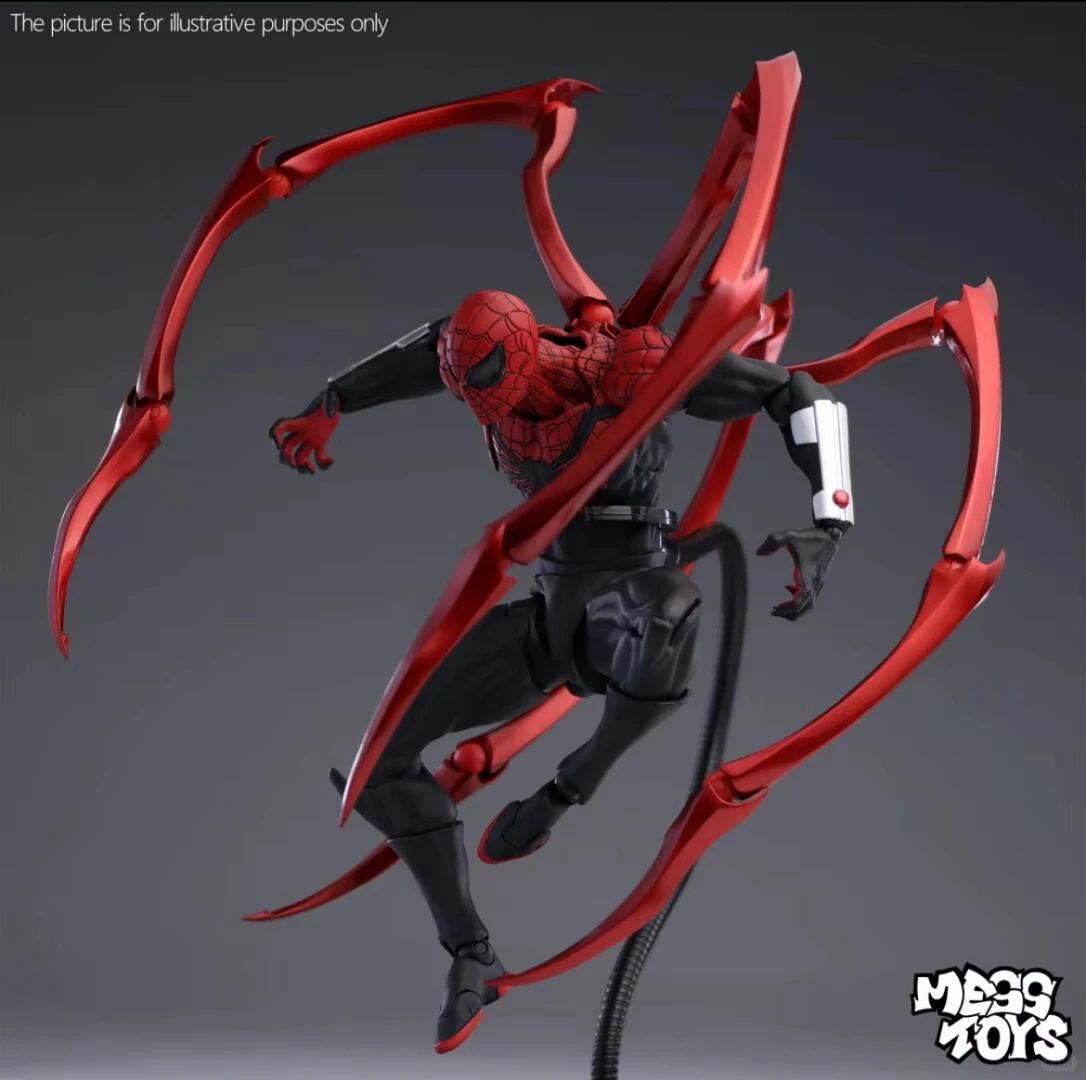 Mess Toys Superior Spiderman Action Figure Peter Parker Messtoys Spider Man Figurine Dr Octopus Neighbor Spider-man Model Toys - Image 3