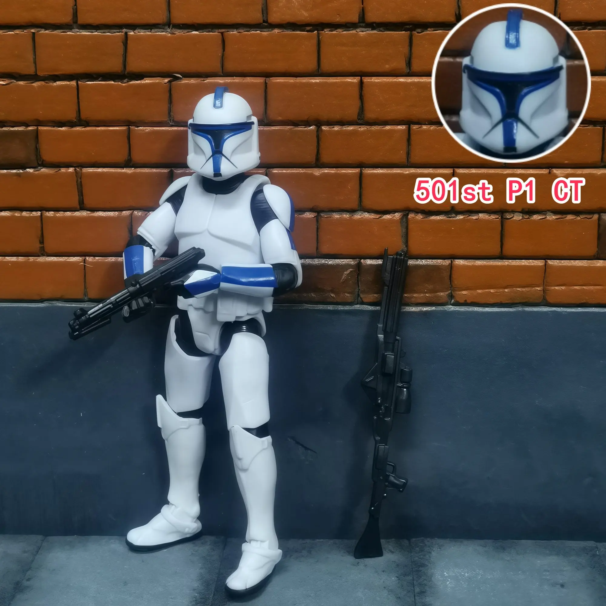 Star Wars 3.75 Inch 1/18 501st 212th 91st Clone Trooper Captian Rex Commander Neyo Action Figure Toys Model Loose - Image 15