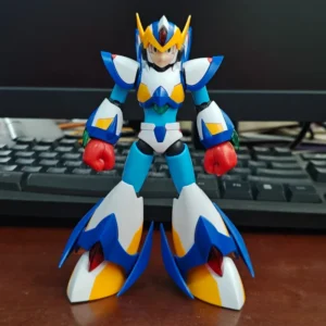 Rockman KP701 X Fifth Form Falcon Armor Model Kit Action Figures Desktop Ornament Doll Mega Man Boy Toy Gift Collectible
