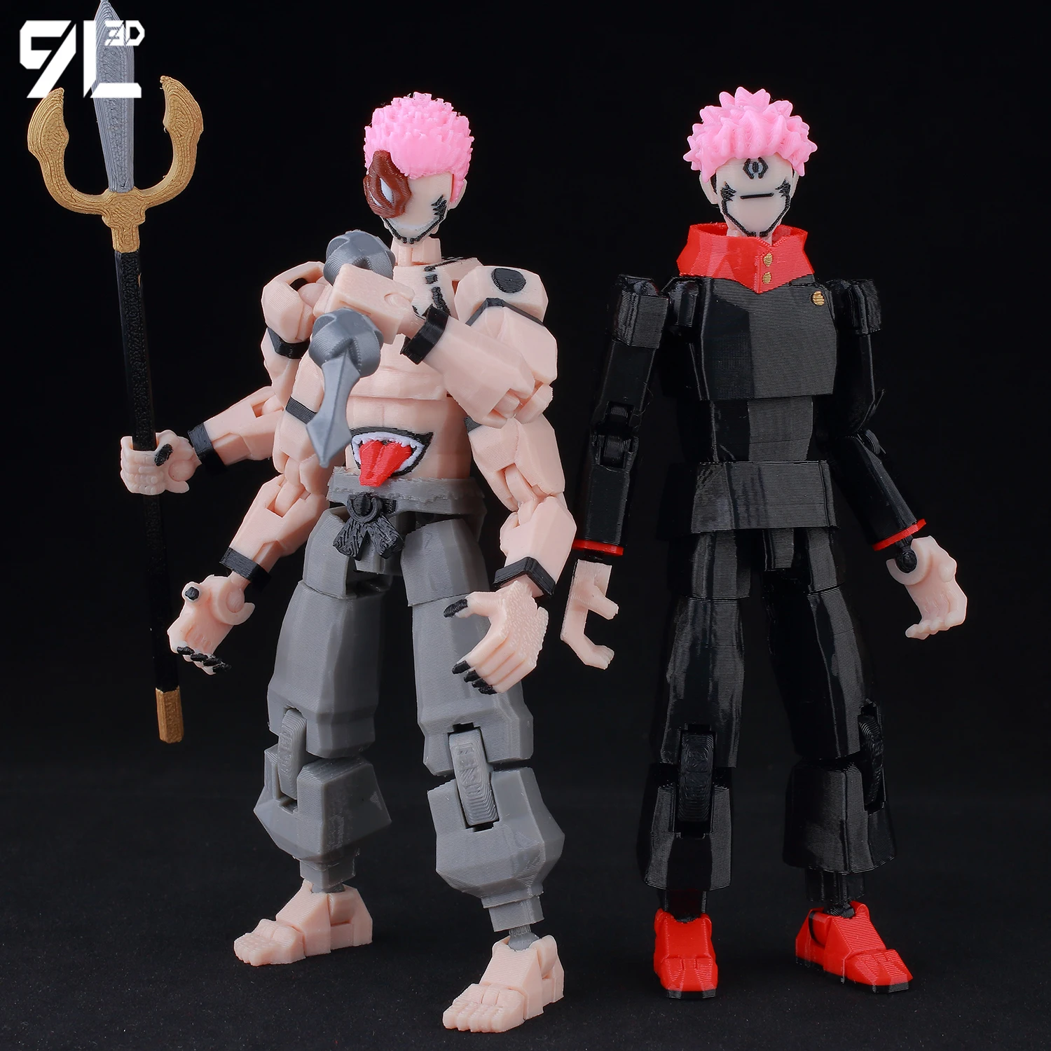 9L3D Lucky13 Gojo Sukuna Jujutsu Fushiguro Toji Gojo Satoru Action Figure Dummy13 T13 Multi-Jointed Collectible Toys Titan13 - Image 3