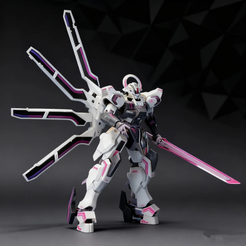 JMS-W04 Wars-Mo Action Figures High Detail Mobile Suit Model Plastic Toy Desktop Ornament  Anime Peripheral Collectible Gift