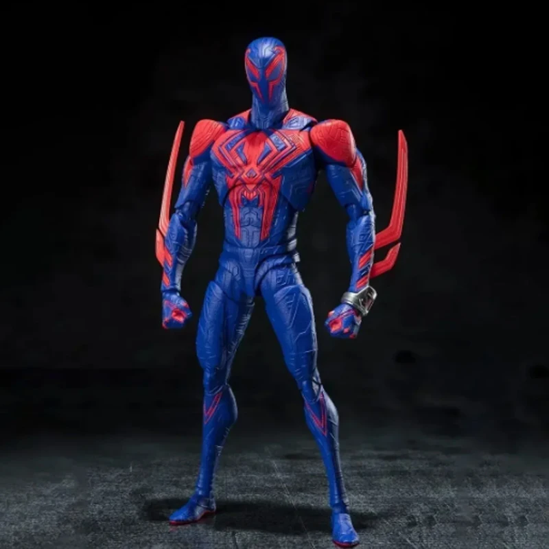 Spiderman 2099 Ct Action Figure Across The Universe S.H.Figuarts Miguel O’Hara Spiderman Miles Morales Gwen Stacy Figures Toys