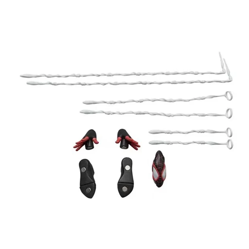CT MAFEX No.092 Spider-Man Miles Morales Action Figure Ultimate Spiderman Figurine PVC Collection Comics Maf Miles Model Toys - Image 5