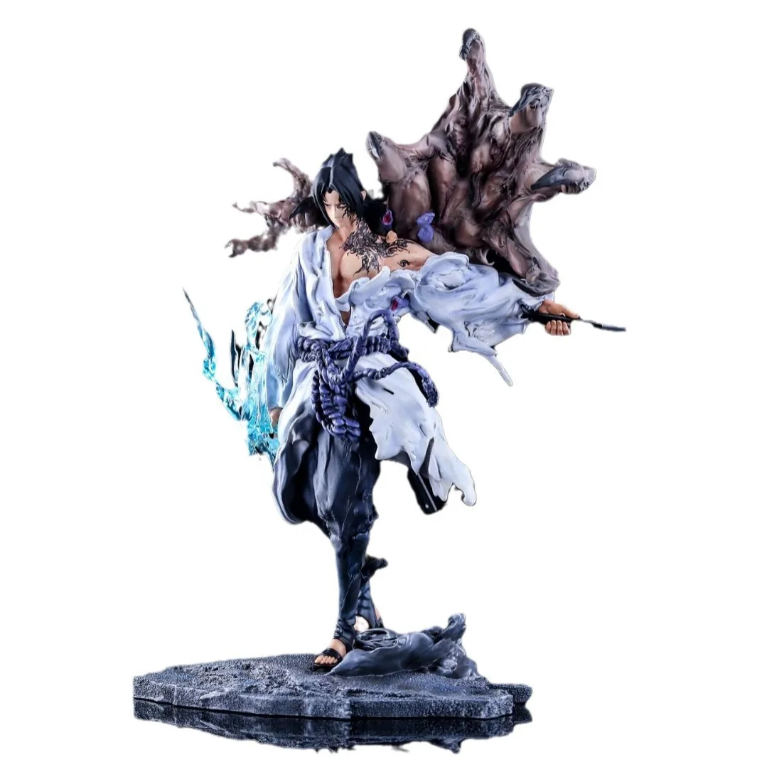 Tiemu Uchiha Sasuke Hatake Kakashi Anime Figure GK Action Figurine Pvc Statue Model Doll Desk Decora Toy Christmas Gift - Image 5