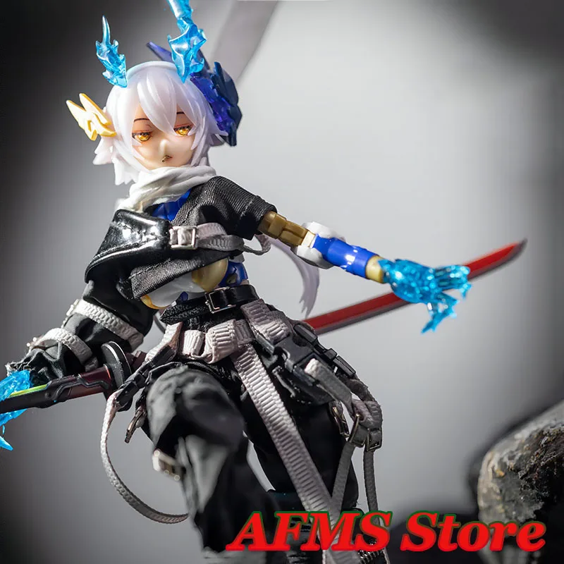 SHF 1/12 Anime Mobile Suit Girl Shirt Cargo Pants Boots Marginal Walker Series Battle Gang Pioneer Clothes For 6″ Body