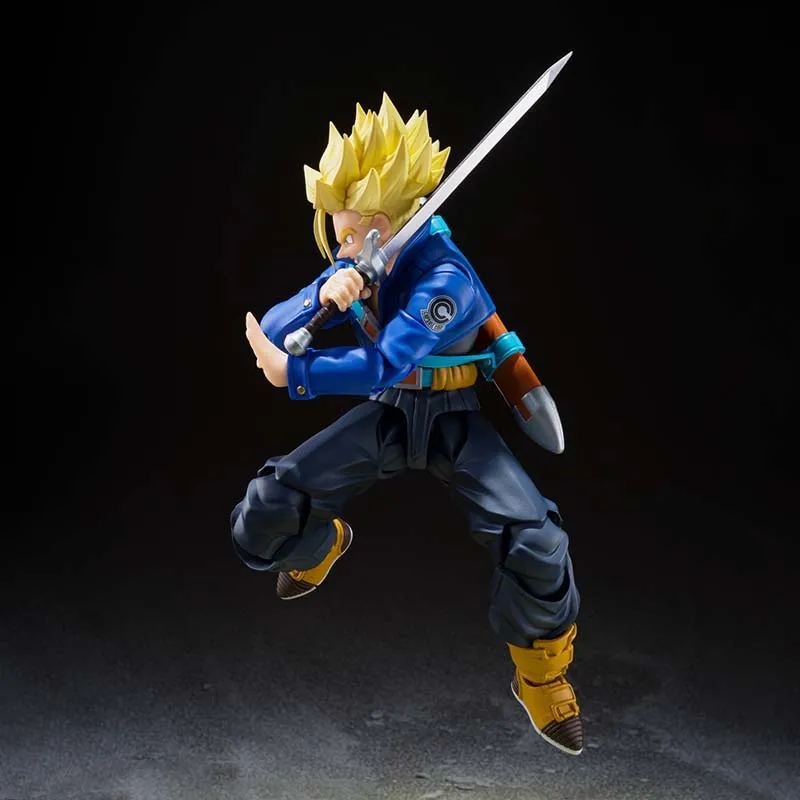 Shfiguarts Dragon Ball Trunks Anime Figures SHF Trunks Boy From Future Collection Model Action Figure Toys Child's Gifts - Image 6