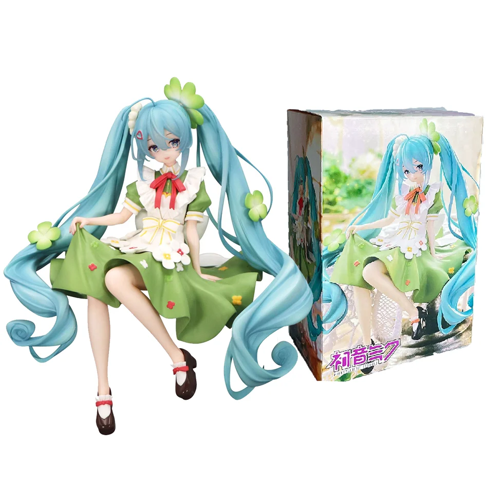 New Hatsune Miku Anime Figure Toys Flower Fairy MIKU 3 Kinds Kawaii Cartoon PVC Action Figurine Model Dolls Birthdays Gifts Kids - Image 7