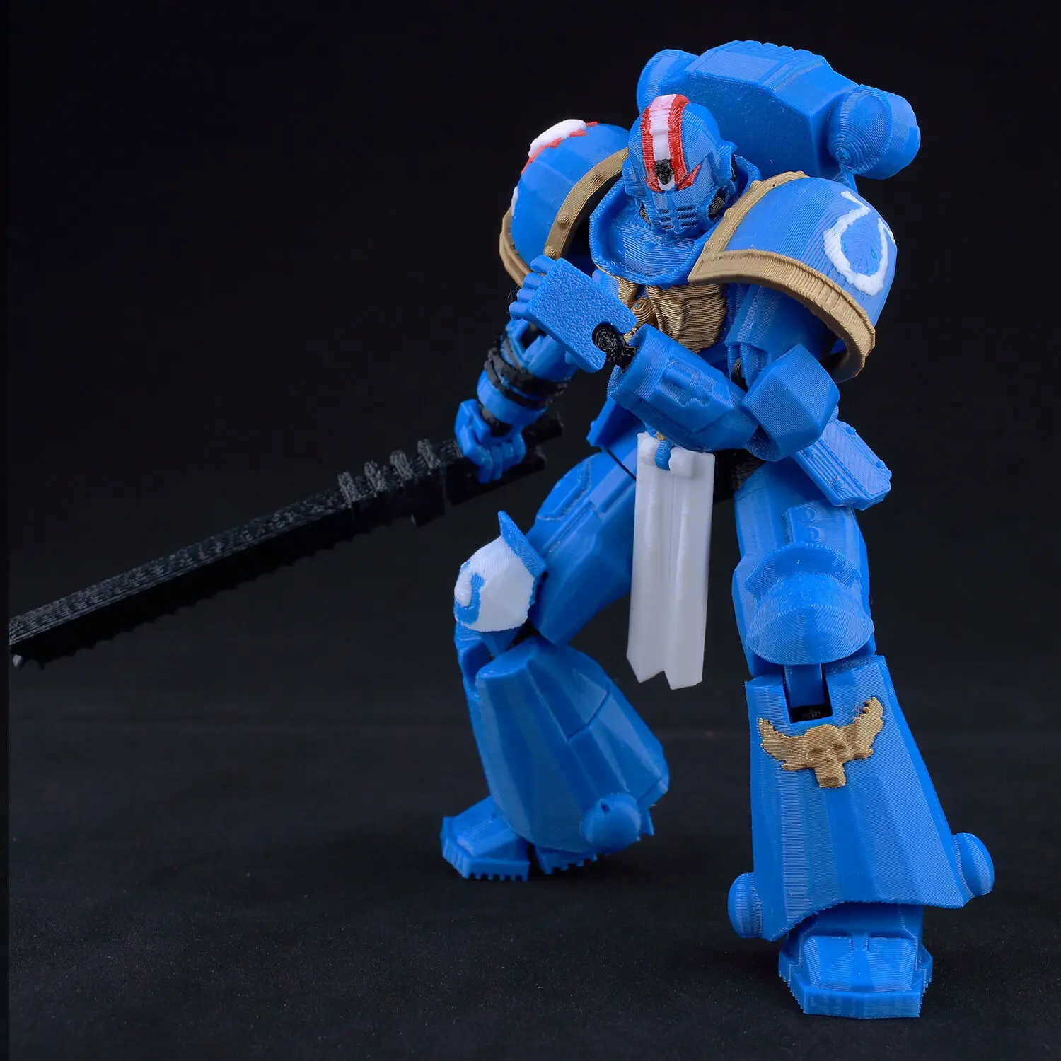 9L 3D WH40K WH Articulated Soldier Action Figure Galactic War Series Titan 13 Multi-Jointed Movable Dummy 13 Stress Relief Toys