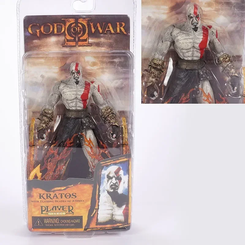 Classic Game NECA God of War 2 II Kratos In Ares Armor W Blades 7" PVC Action Figure Toy Hot Retail - Image 12