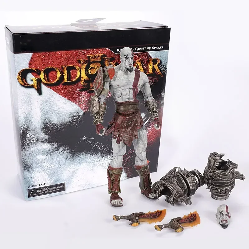 Classic Game NECA God of War 2 II Kratos In Ares Armor W Blades 7" PVC Action Figure Toy Hot Retail - Image 11