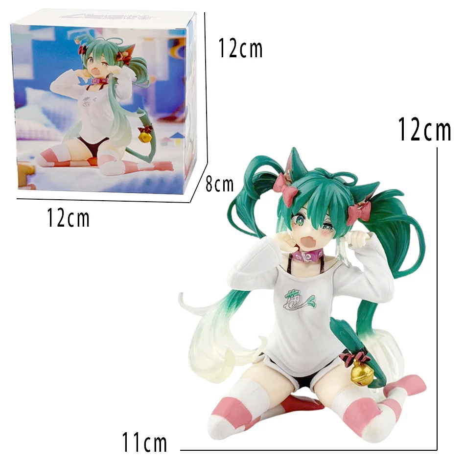 New In Stock Hatsune Miku In A World With Closed Windows Collectible Anime Action Kwaii Miku Figures Model Toys Christmas Gifts - Image 6