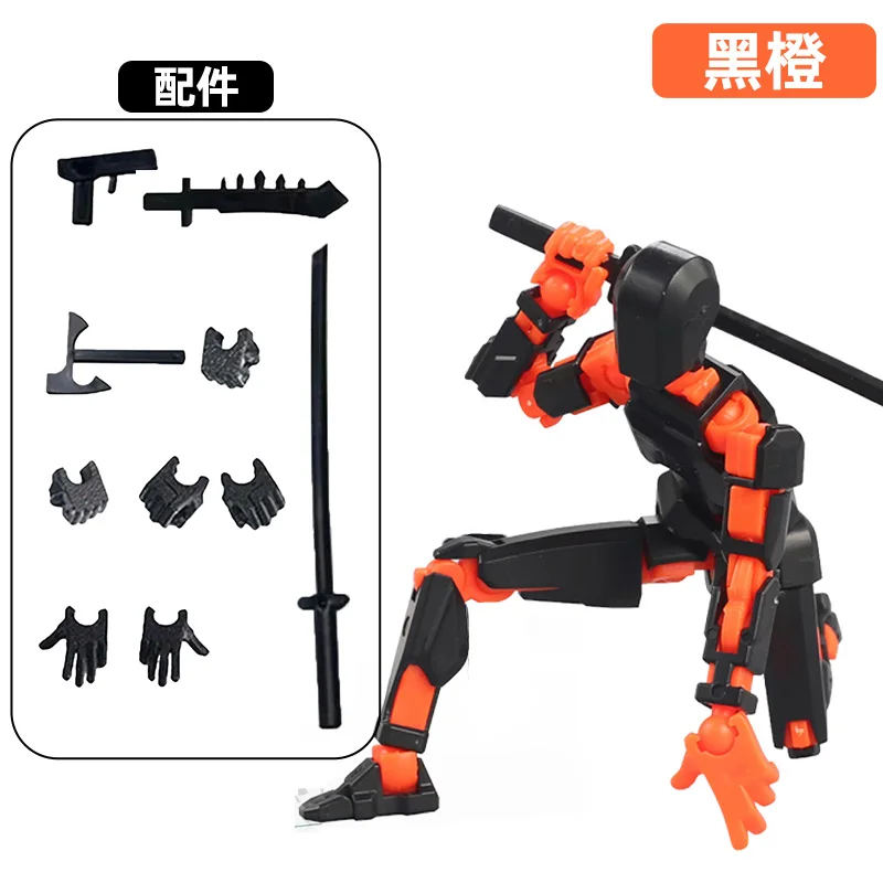 Dummy 13 Action Figure Toys for Kids Lucky 13 Multi Jointed Movable Shapeshift Robot 3D Printed Man Action Figures Children Toy - Image 15