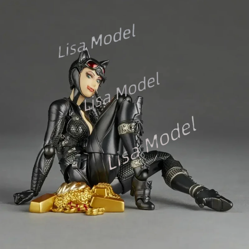 In Stock KO Kaiyodo Revoltech Yamaguchi Catwoman KO Figuras Action Figure Collectible Toy Gift