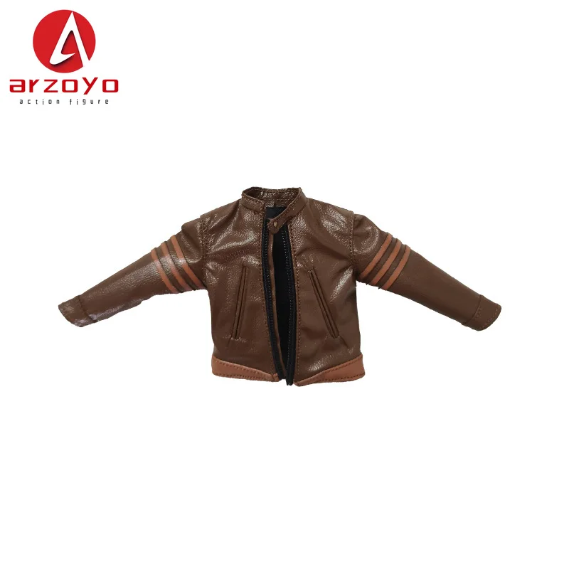 1/12 Scale Male Soldier Leather jacket Clothes Model Fit 6'' Logan Romankey Ant Notaman Male Soldier Action Figure Body - Image 8