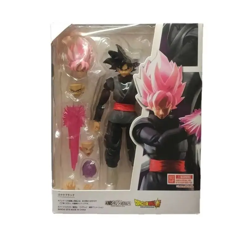 Shf Dragon Ball New Black Goku Saiyan Zamasu Pink-Jointed Action Figure Model Figurine Anime Collection Decoration Model Toys - Image 5