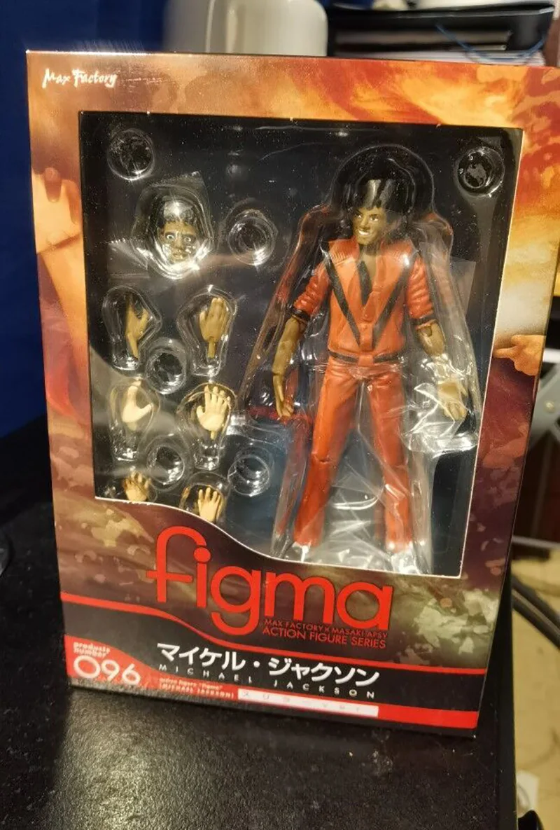 SHFiguarts Michael Jackson Action Figure White Suit Figma 096 Thriller MJ Classic Anime Toys Collection Model For Birthday Gift - Image 5