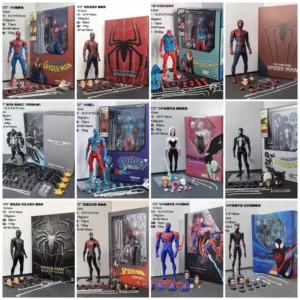 Ct Toys Spiderman Mafex 001 Peter Parker Andrew Garfield The Amazing Spider-Man Shf Anime Action Figure Customized Ct Factory