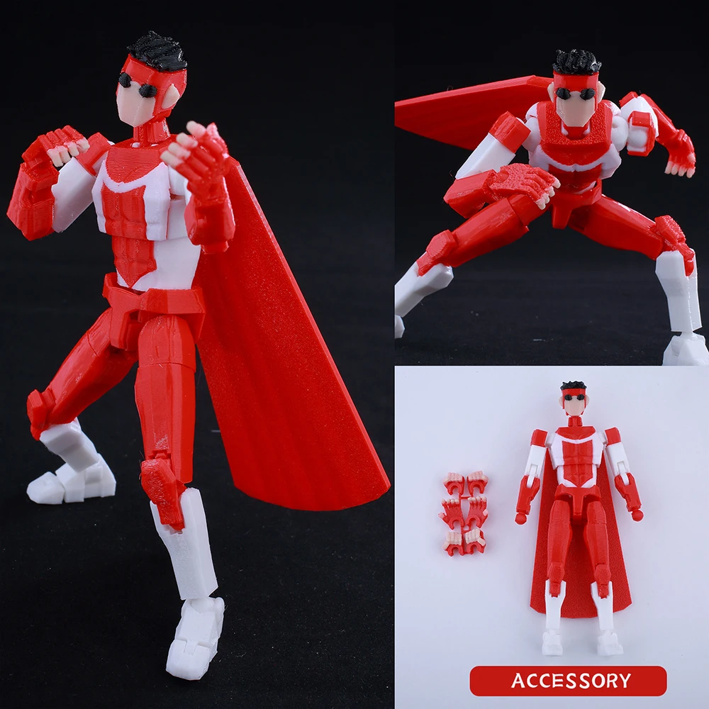 3d Printed Dummy13 Lucky 13 Invincible Conquest Anime Action Figures Mark Omni Man Cartoon Model Collectible Toys Gifts - Image 17