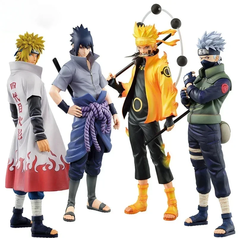 Anime Naruto Figure Uchiha Itachi Sasuke Pain Kakashi Naruto Shippuden Action Figures Collection Model Toys for Children Gifts