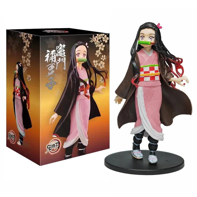 Anime Kamado Tanjirou Nezuko Demon Slayer Figure Action Figures PVC Model Toys Zenitsu Figurine Inosuke Kimetsu No Yaiba Figura - Image 24