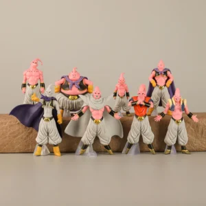 8Pcs/Set Dragon Ball Z Majin Buu Figure Toys DBZ Super Saiyan Action Figurine Anime Collection PVC Model Dolls Birthday Gift Kid