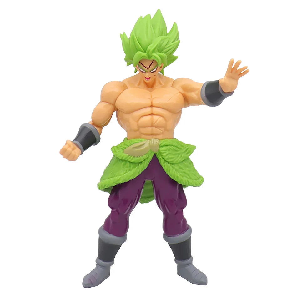 17-18CM Anime Dragon Ball Z Super Saiyan Son Goku Broly Vegeta Anime Action Figure Model Gifts Collectible Figurines for Kids - Image 11