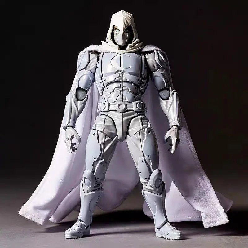 16cm Moon Knight Figure Revoltech Amazing Yamaguchi Marc Spector Action Figurine Collection Ornament Model Toys Birthday Gift - Image 4
