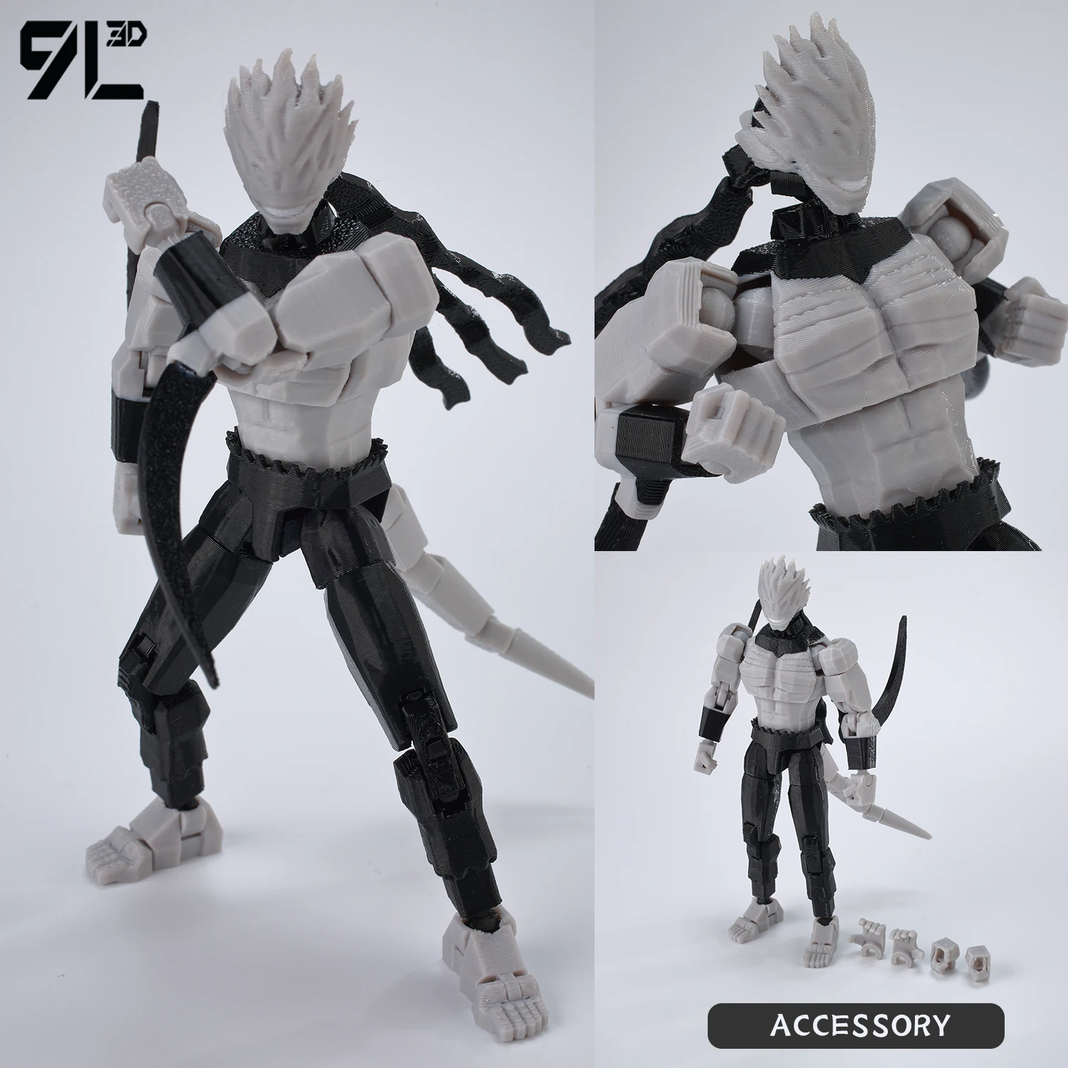 9L3D Lucky13 Gojo Sukuna Jujutsu Fushiguro Toji Gojo Satoru Action Figure Dummy13 T13 Multi-Jointed Collectible Toys Titan13 - Image 27