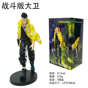 16CM Anime Game Cyberpunk: Edgerunners David Martinez Figure Standing Anime Model Toy Gift Lucy Collection Rebecca Aciton Figure - Image 7